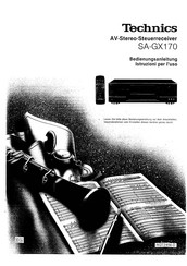 Technics SA-GX170 Bedienungsanleitung
