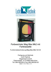 Licht-Technik Mag Max Mk2 Bedienungsanleitung