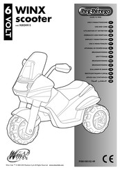 Peg Perego WINX scooter Gebrauch Und Wartung