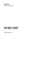 Gaggenau DF481100F Gebrauchsanleitung