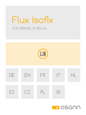 osann FLUX ISOFIX Bedienungsanleitung