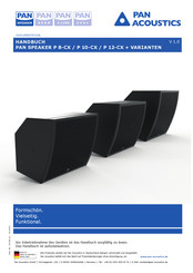 Pan Acoustics P 8-CX Handbuch