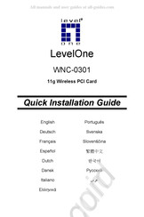 LevelOne WNC-0301 Schnellinstallationsanleitung