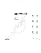 Kenwood MGX400 Bedienungsanleitung