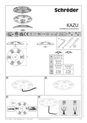 Schreder KAZU Installationsanleitung