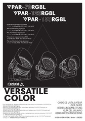 Contest VPAR-150RGBL Bedienungsanleitung