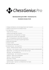 Millenium ChessGenius Pro M815 Betriebsanleitung
