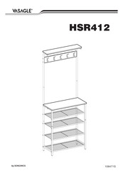 Songmics VASAGLE HSR412 Bedienungsanleitung