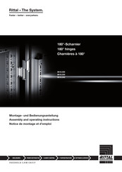 Rittal 8618.330 Montage- Und Bedienungsanleitung