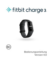 Fitbit charge 3 Bedienungsanleitung