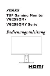 Asus TUF VG259QM Serie Bedienungsanleitung