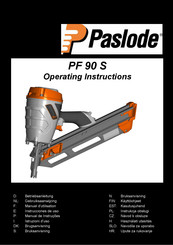 Paslode PF 90 S Betriebsanleitung