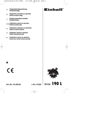 EINHELL RT-CS 190 L Originalbetriebsanleitung