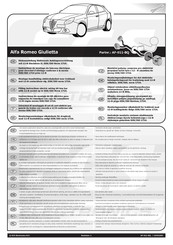 ECS Electronics AF-011-BQ Einbauanleitung