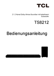 TCL TS8212 Bedienungsanleitung