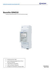 Eastron SDM210-DR Benutzerhandbuch