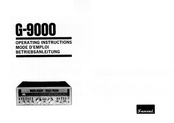 Sansui G-9000 Betriebsanleitung