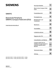 Siemens SIMATIC 6ES7655-5PX11-1AX0 Inbetriebnahmehandbuch