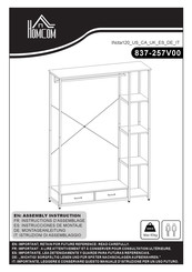 HOMCOM 837-257V00 Bedienungsanleitung