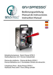 GRAVEDA GRASPRESSO GP30-5 Bedienungsanleitung