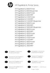 HP PageWide XL 5100 MFP Blueprinter Series Einführende Informationen
