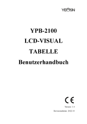 Yeasn YPB-2100 Benutzerhandbuch