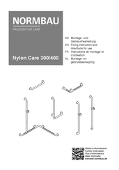 NORMBAU Nylon Care 300 Montage- Und Gebrauchsanleitung
