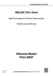 Mitsubishi Electric Melsec FX3u-Serie Bedienungsanleitung