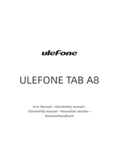 uleFone TAB A8 Benutzerhandbuch