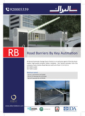 Key Automation Road Barriers ALT624K Bedienungsanleitung