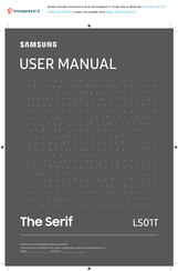 Samsung The Serif GQ55LS01T Bedienungsanleitung