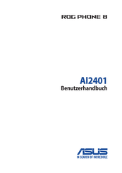 Asus AI2401 Handbuch Zur Einhaltung Der Behördlichen Vorschriften