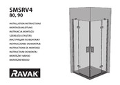 RAVAK SMSRV4 - 80 Montageanleitung