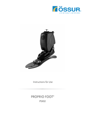 Ossur PROPRIO FOOT PSX02 Gebrauchsanweisung
