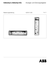 ABB Indicomp 2-Ex Bedienungsanleitung