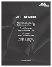 Ace instruments AL6000 Bedienungsanleitung