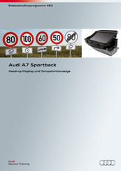Audi A7 Sportback Bedienungsanleitung