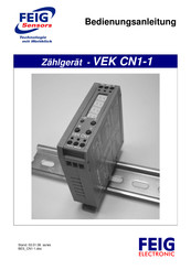 Feig Electronic VEK CN1-1 Bedienungsanleitung