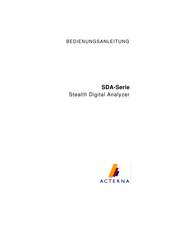 Acterna SDA-5500 Bedienungsanleitung