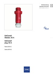 Stahl SolConeX 8579/12 Serie Betriebsanleitung