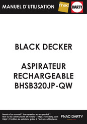 Black & Decker BHSB320JP Spillbuster Bersetzt Von Den Originalanweisungen
