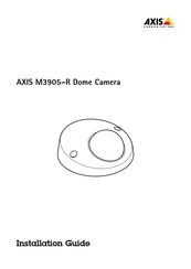 Axis Communications M3905-R Installationsanleitung