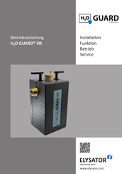 elysator H2O GUARD 60v Bedienungsanleitung