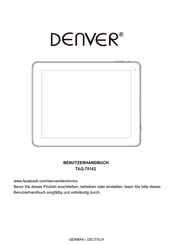 Denver TAQ-70162 Benutzerhandbuch