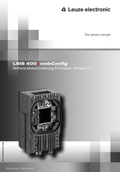 Leuze Electronic LSIS 400i webConfig Technische Beschreibung