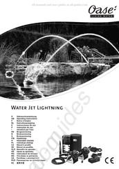 Oase Water Jet Lightning Gebrauchsanweisung