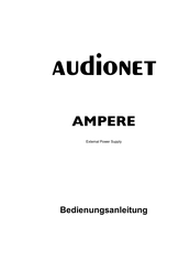 Audionet AMPERE Bedienungsanleitung