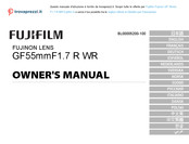 FujiFilm GF55mmF1.7 R WR Bedienungsanleitung