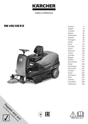 Kärcher KM 100-100 R D Bedienungsanleitung