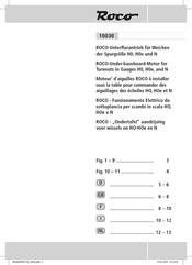roco 10030 Bedienungsanleitung